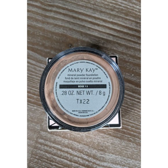 MARY KAY MINERAL POWDER FOUNDATION BEIGE 1.5 NEW IN BOX .28 oz - Picture 7 of 7